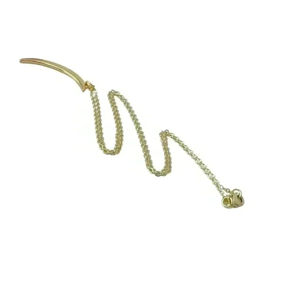 Crescent moon necklace made with love - Picture 5 of 12